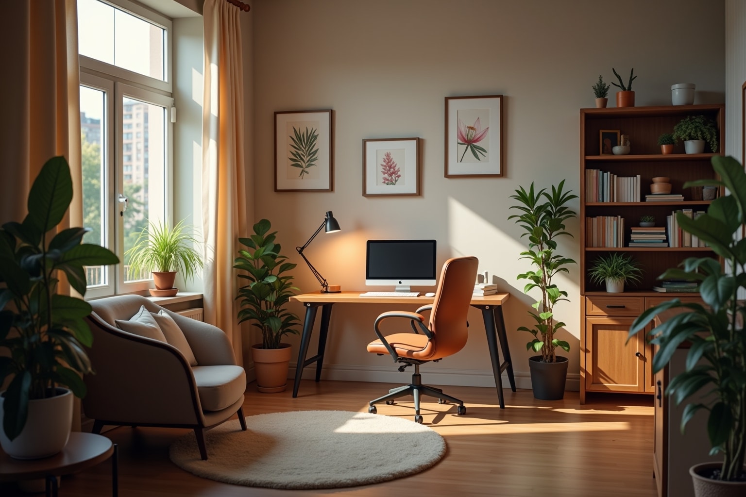 büro gemütlich einrichten-Titel