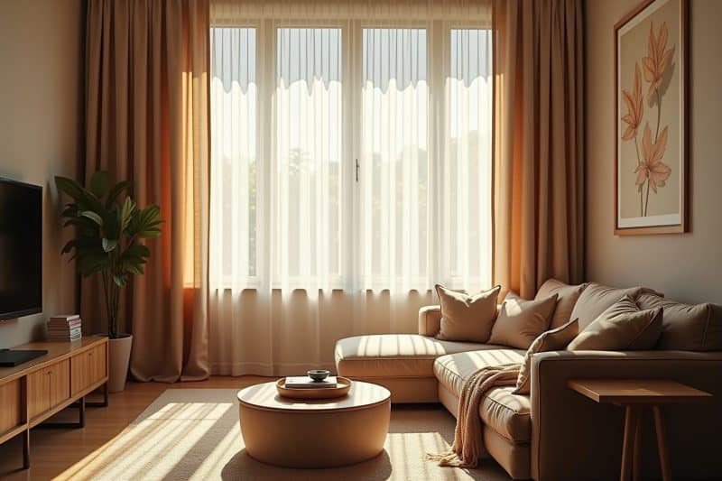 Die passenden Gardinen fürs Wohnzimmer auswählen