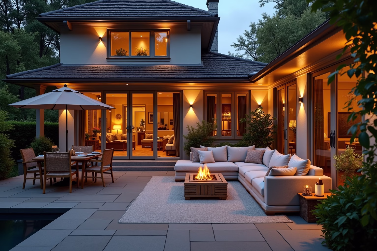 gemütliche terrasse-Titel