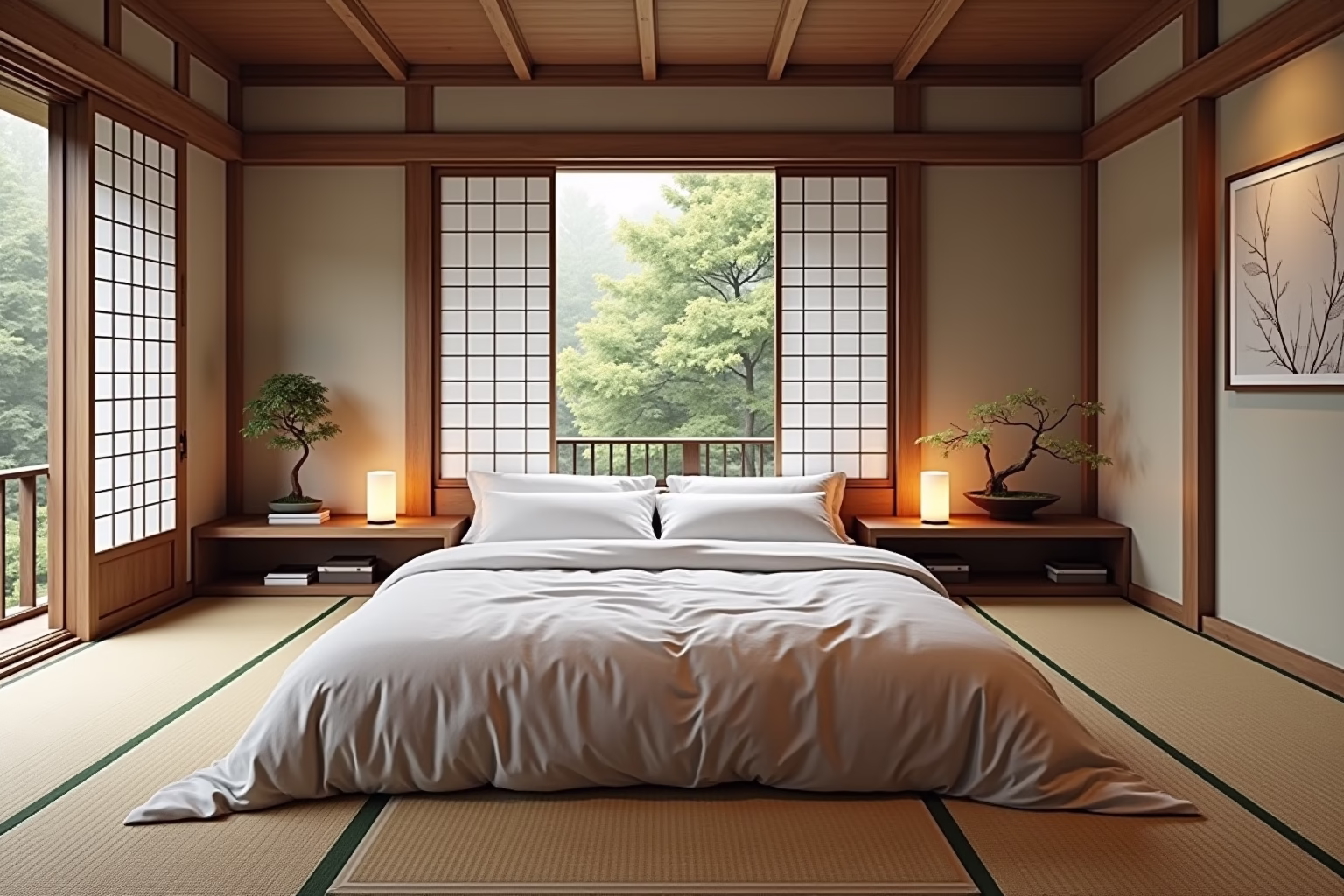 japanisches schlafzimmer-Titel