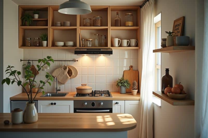 kleine küche einrichten-Titel