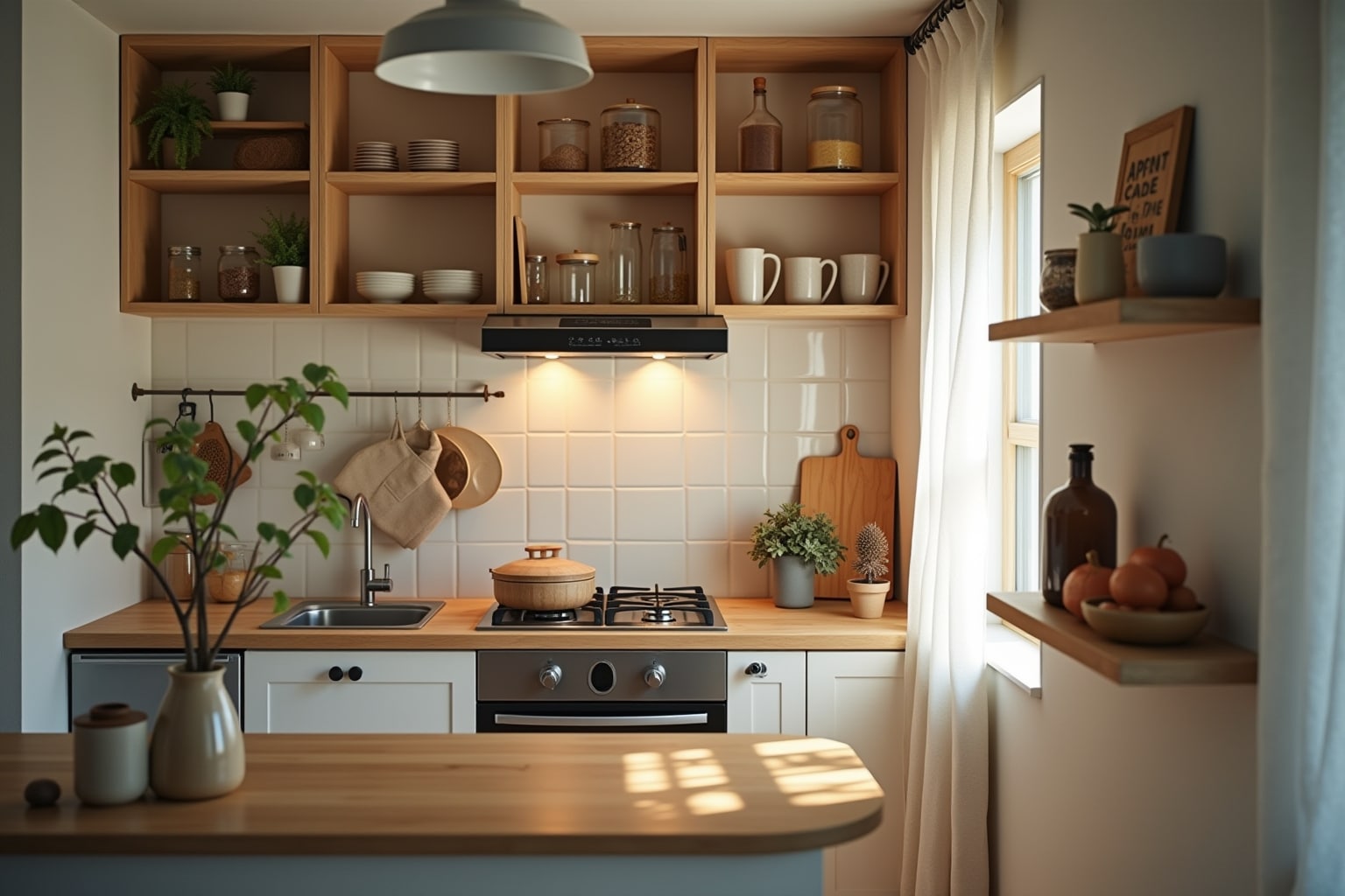 kleine küche einrichten-Titel