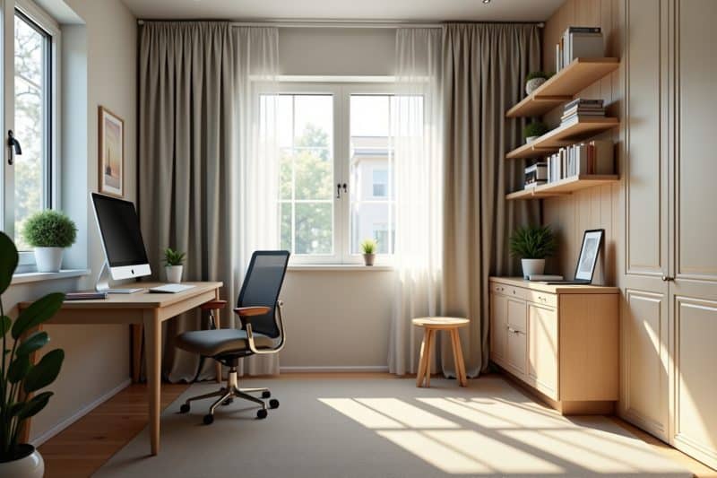 kleines büro einrichten-Titel