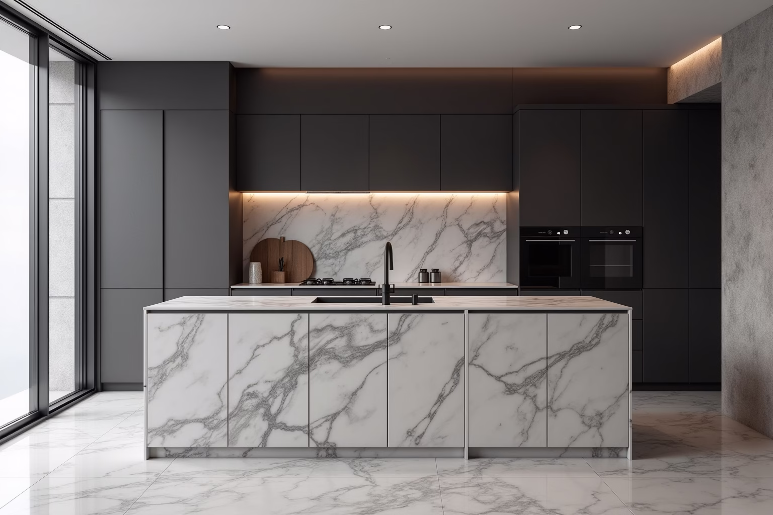 minimalistische küche-Titel