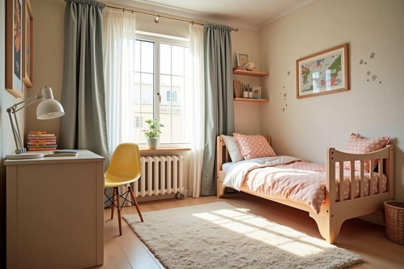 schmales kleines kinderzimmer einrichten-Titel