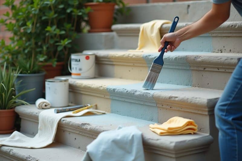 17 Steintreppe streichen Tipps