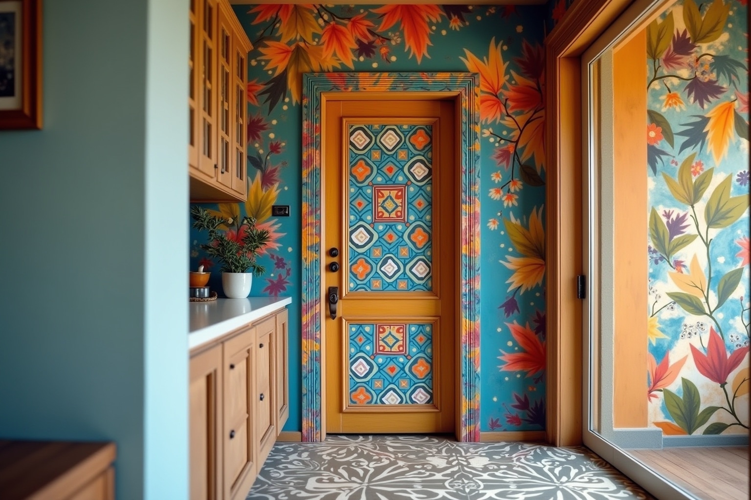 Kreative Ideen, um deine Türrahmen zu streichen