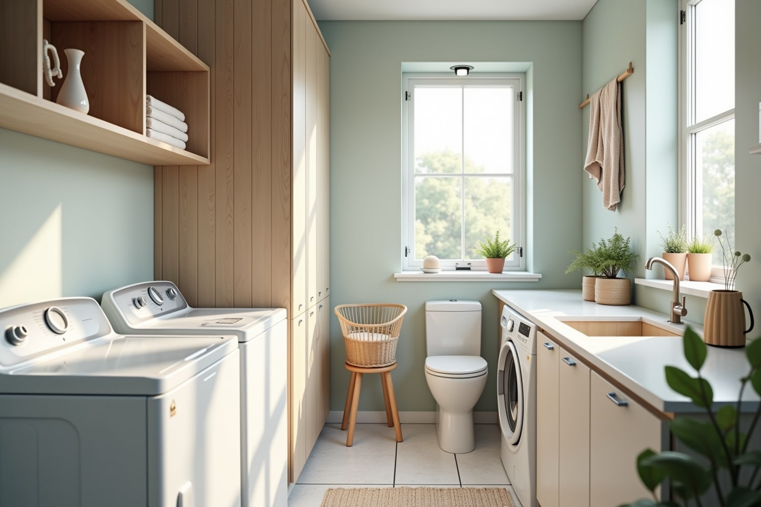 waschküche einrichten-Titel