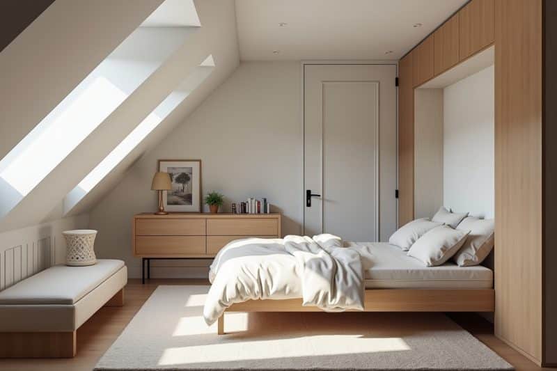 zimmer mit dachschräge einrichten-Titel